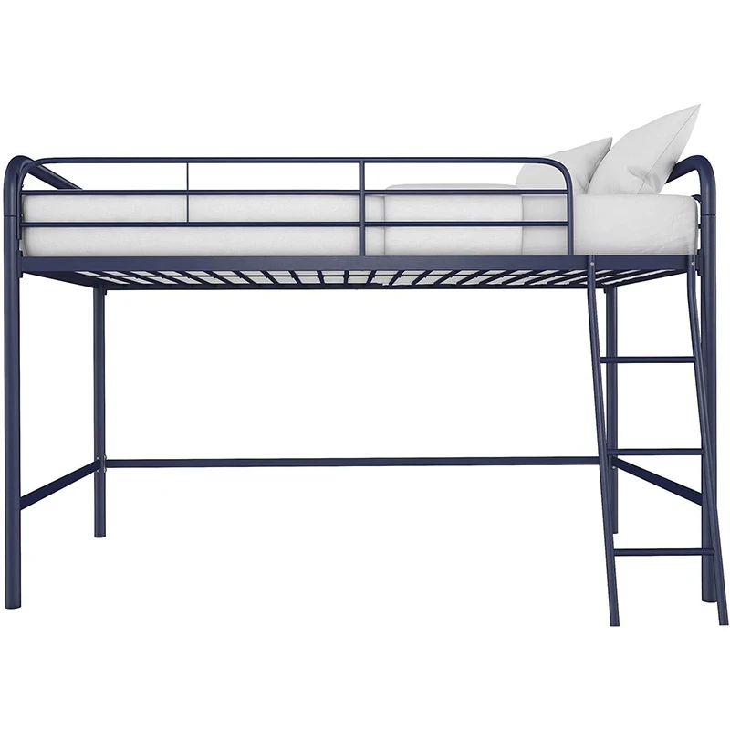 Kids furniture fanny bunk bed with curtains