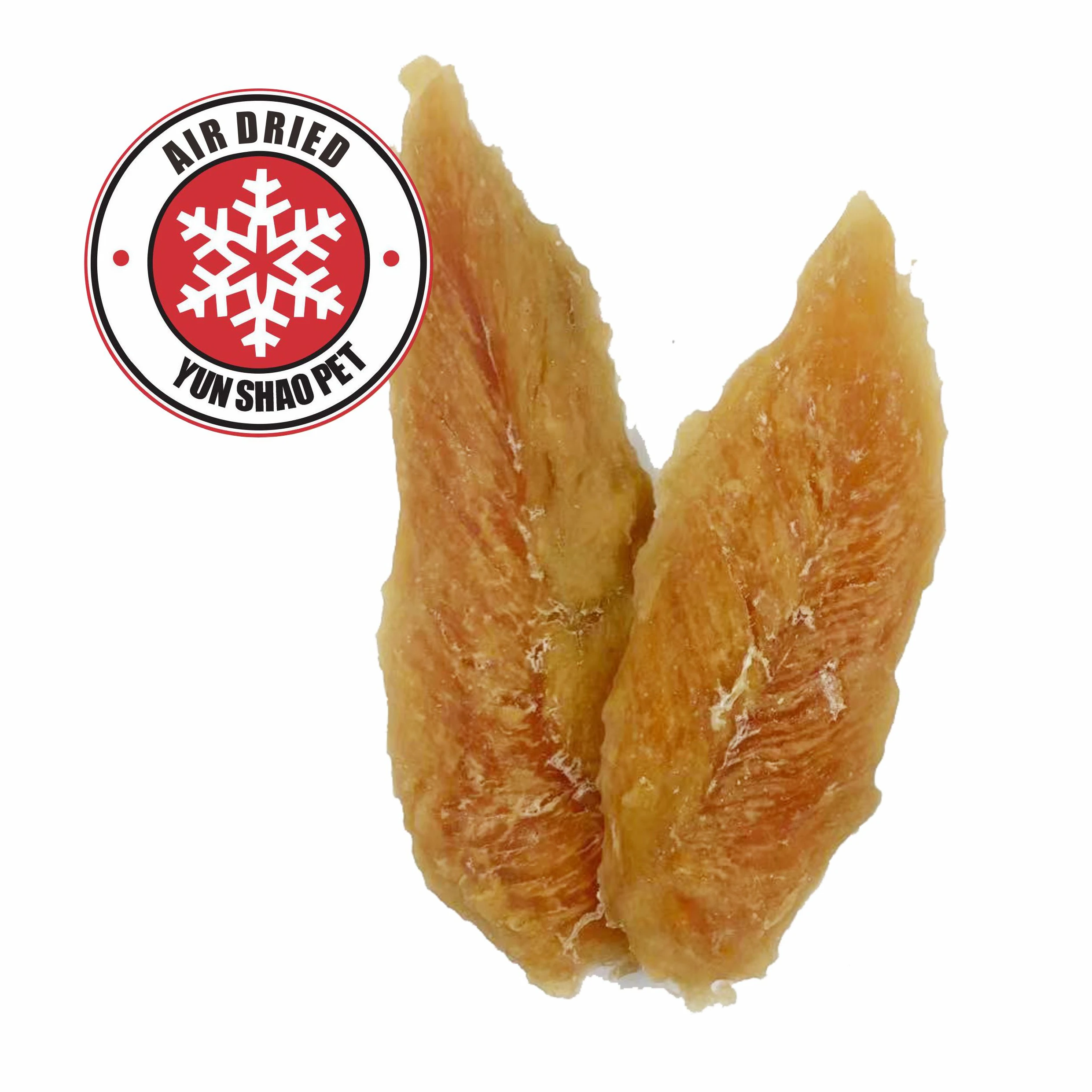 LOW MOQ  OEM private label  Air dried Chicken breast dog treat