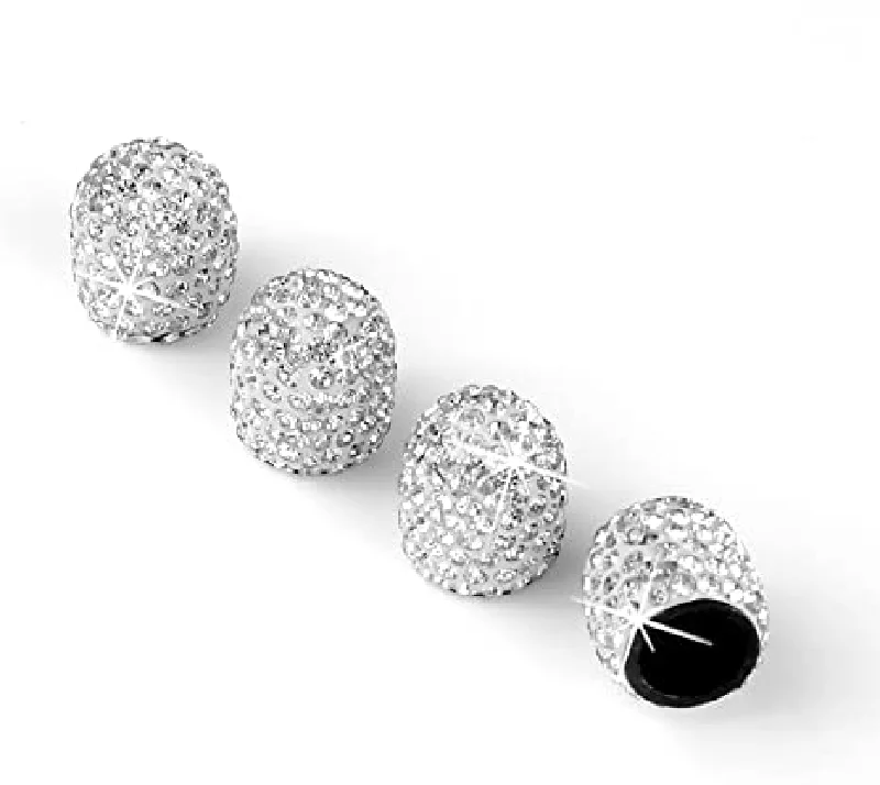 4 Pack Handmade Crystal Tire Stem car Wheel Tire Attractive Dustproof Car Accessories Universal For  Car