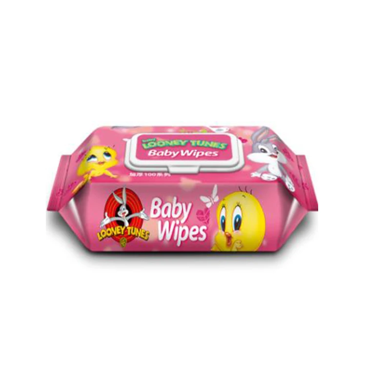 Hot sale OEM portable Alcohol Free water natural care organic bamboo baby cleaning wet wipes