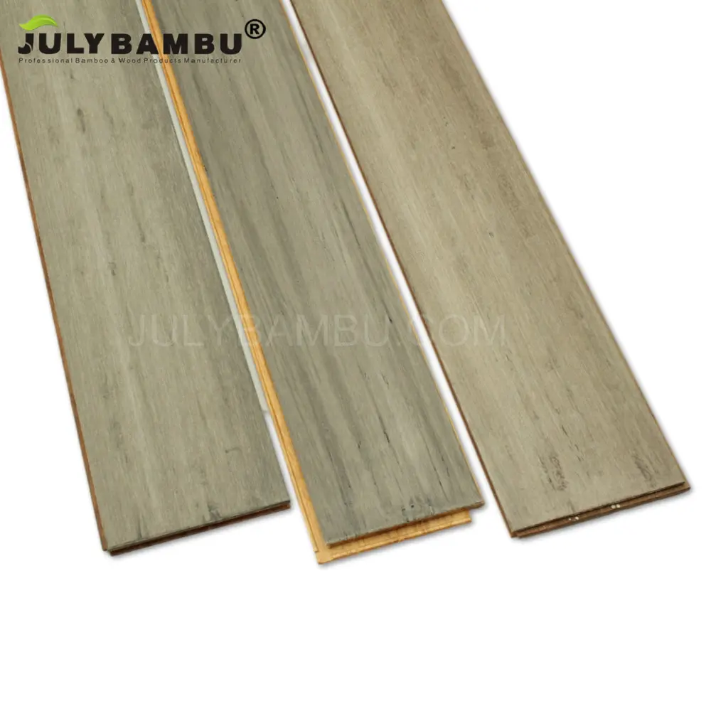 Quick Shipping Moso bamboo  Long Lifetime Click Lock Bamboo Flooring For Courtyard
