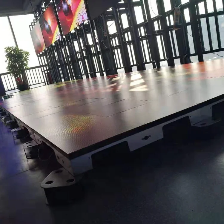 Indoor p2.6 p2.97 p3.91 full color sensor video dance floor led display