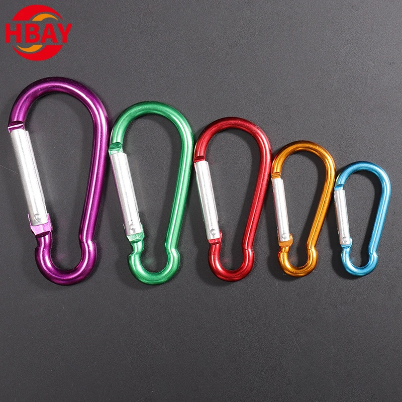 Metal climbing buckle No.5 backpack hook aluminum alloy multifunctional safety climbing buckle