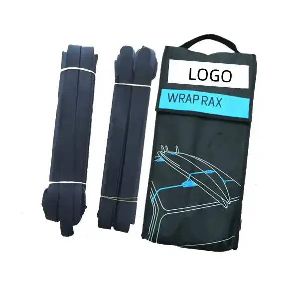 Hot Upgraded Universal Soft Roof Rack Pad With Tie Down Straps Carrier Snowboard and Luggage Universal Car Roof Rack Top Pads