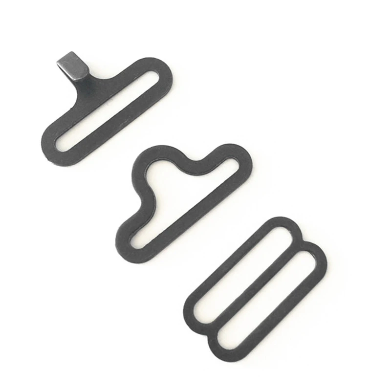 wholesale metal hardware various specifications bow tie slide hooks and bar