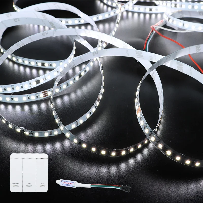 Flexible SMD S2812b 120LEDs/m DC24V 10MM 5m 6000K Cold White Ws2812b