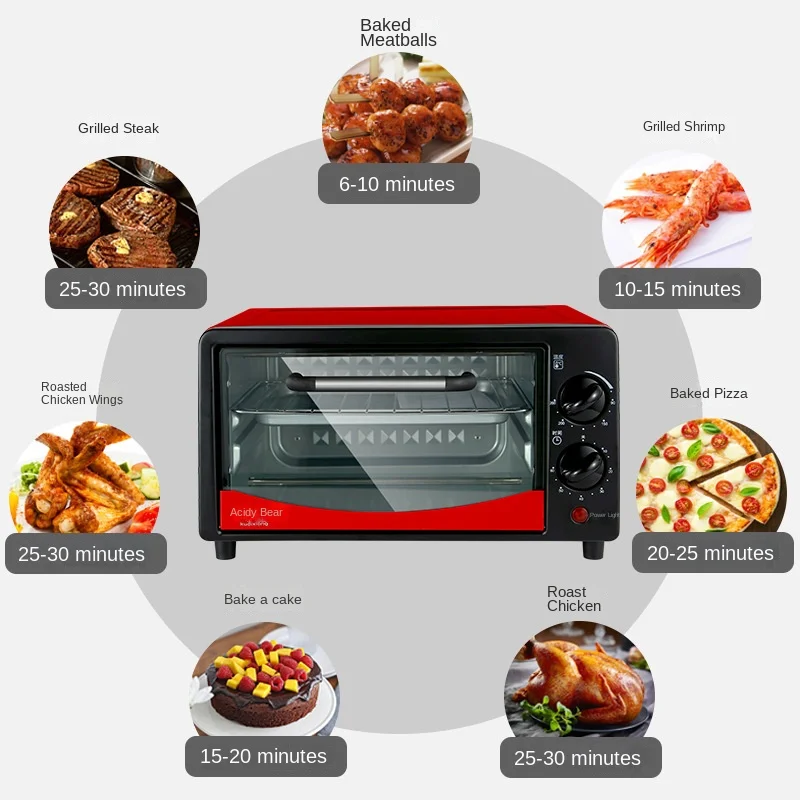 Multifunction customized microwave oven spare parts stand electric kitchen rack thermoforming heat smart multifunction oven
