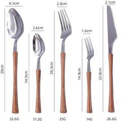 Factory Stainless Steel High Quality Flatware Cutlery Set Juego De Cubiertos De Acero Inoxidable