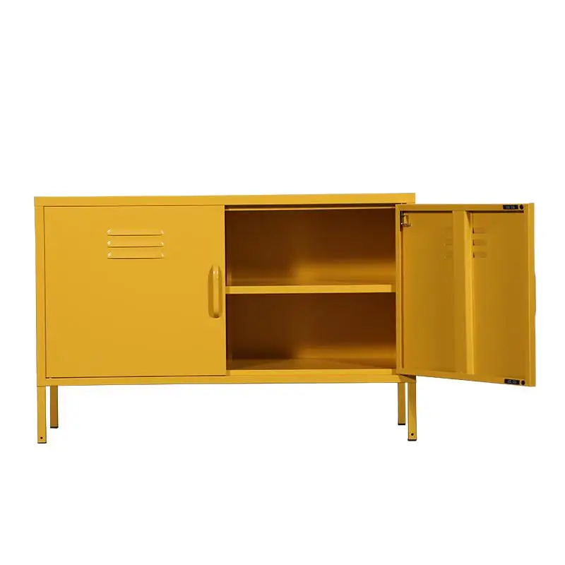 Hot sale high quality Steel Furniture metal cabinet living room TV stand modern style storage cabinet
