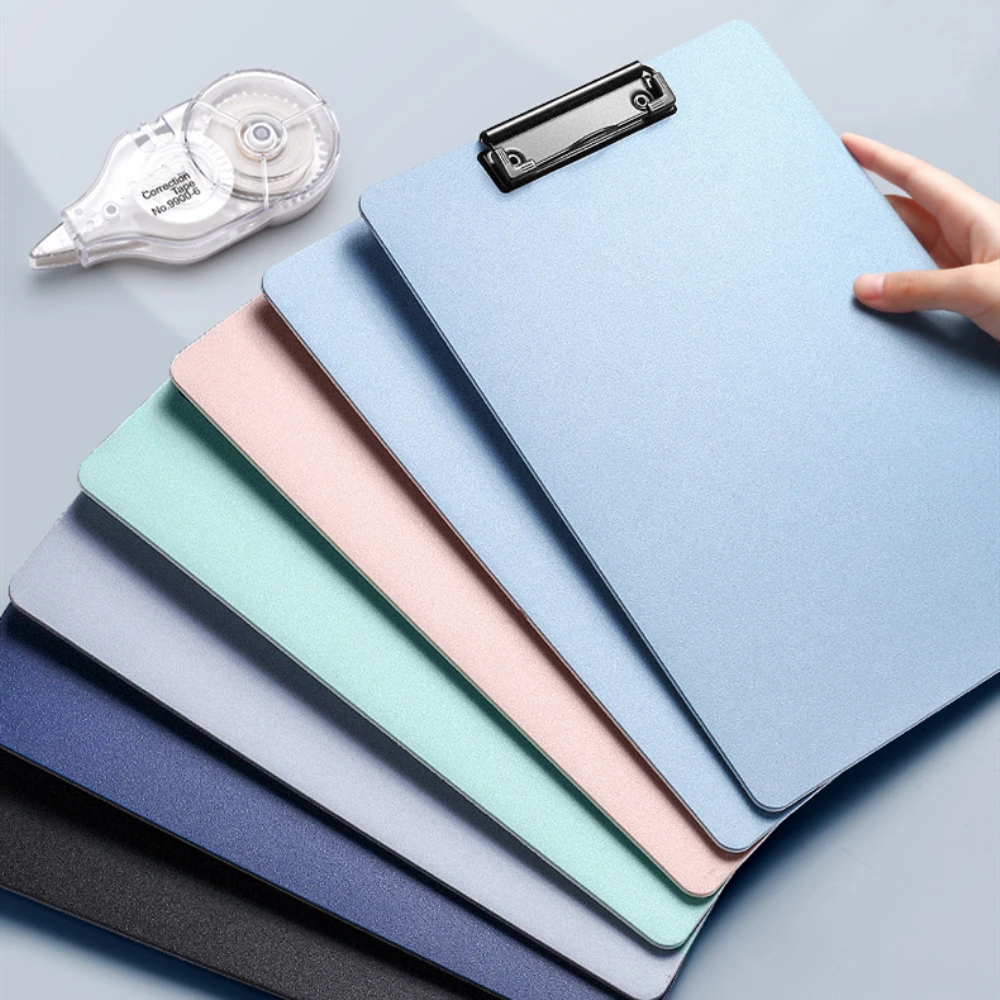 A4 Clip Boards 3mm Thickness Strong Writing Clamps Durable Document Clipboard Paper Clip Holder Nursing Clipboard Writing Board