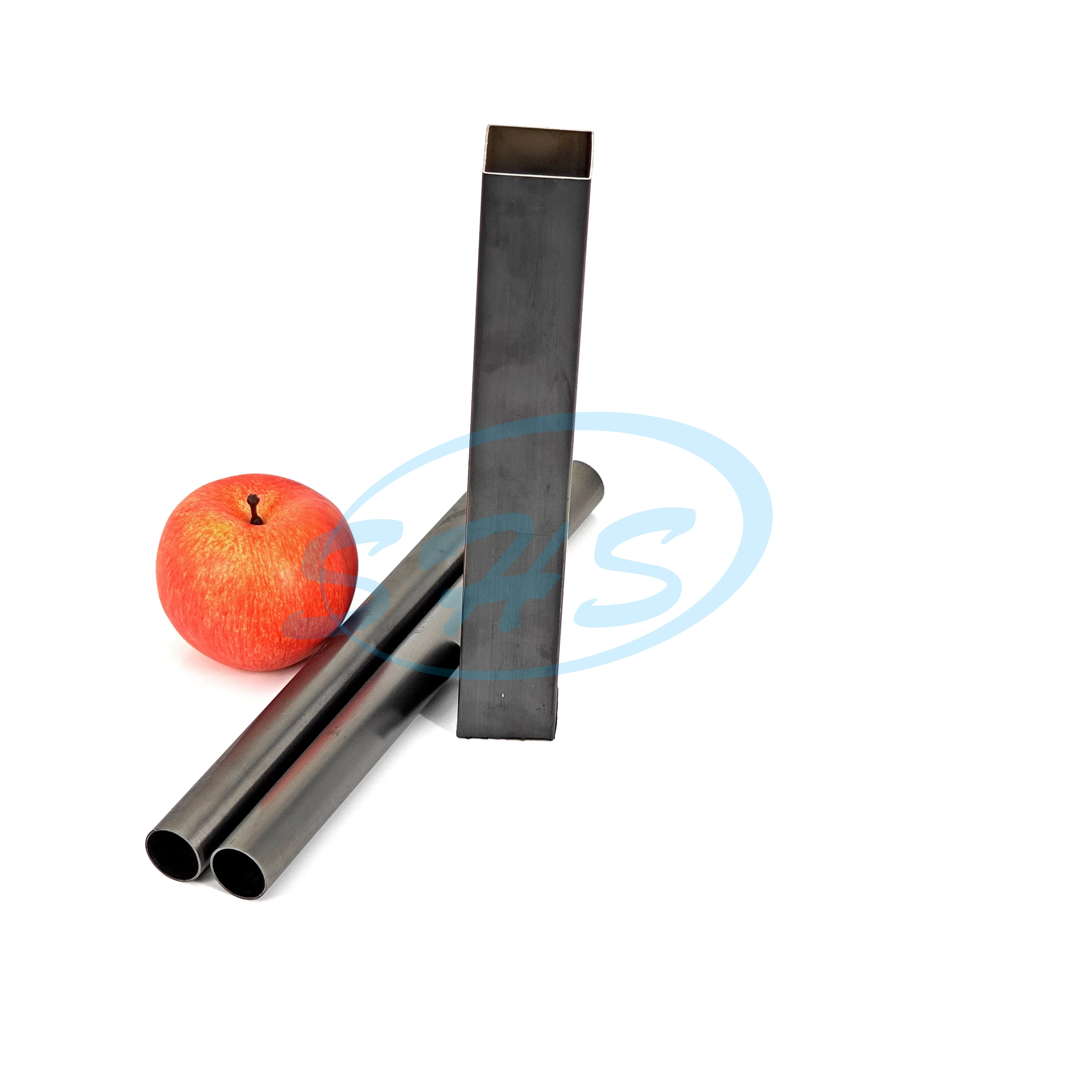 Top supplier color stainless tube 201 304 satin with PVD plated stainless steel black pipe for interior and exterior decoration