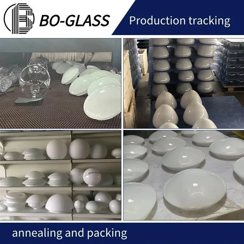 Wholesale Custom 40 80 120Mm High Quality G9 Opal White Chandeliers Pendant Lights Glass Lamp Shade For Home Hotel