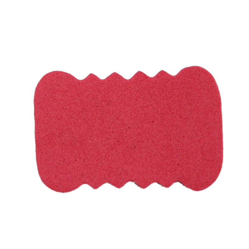 customized Logo dry erase EVA magnetic felt white black chalk board eraser