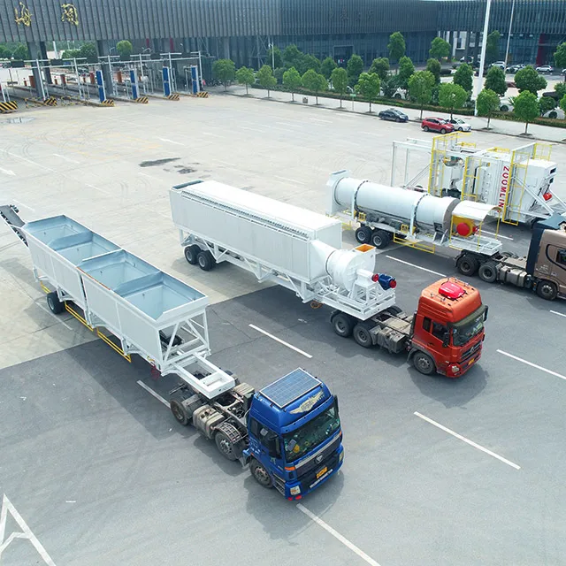 120TPH Mobile Asphalt Mixing Plant Price