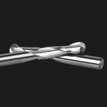 3mm 6mm 8mm 10mm solid carbide 2 flute   ball nose end mill for wood cutting