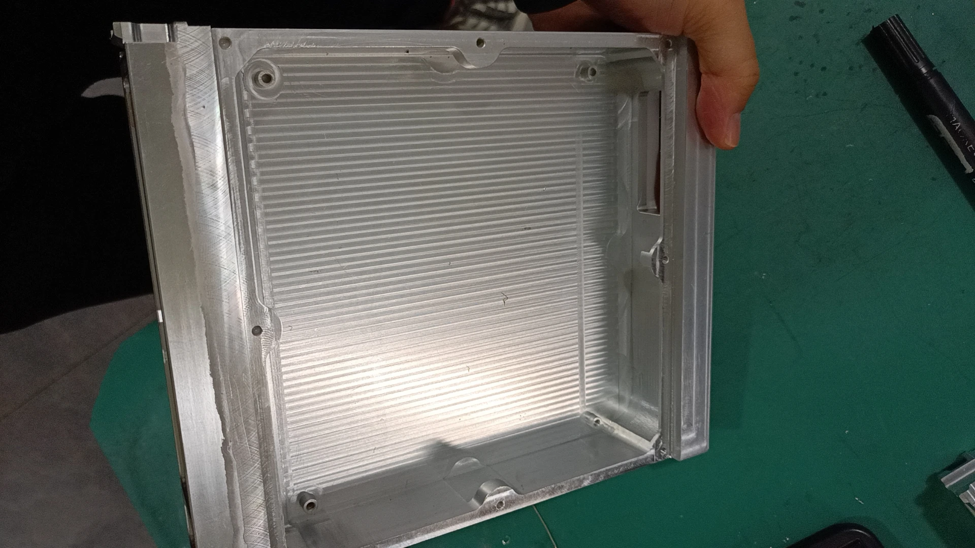 Custom Aluminum Stamping Powder Coating Product Sheet Metal Fabrication