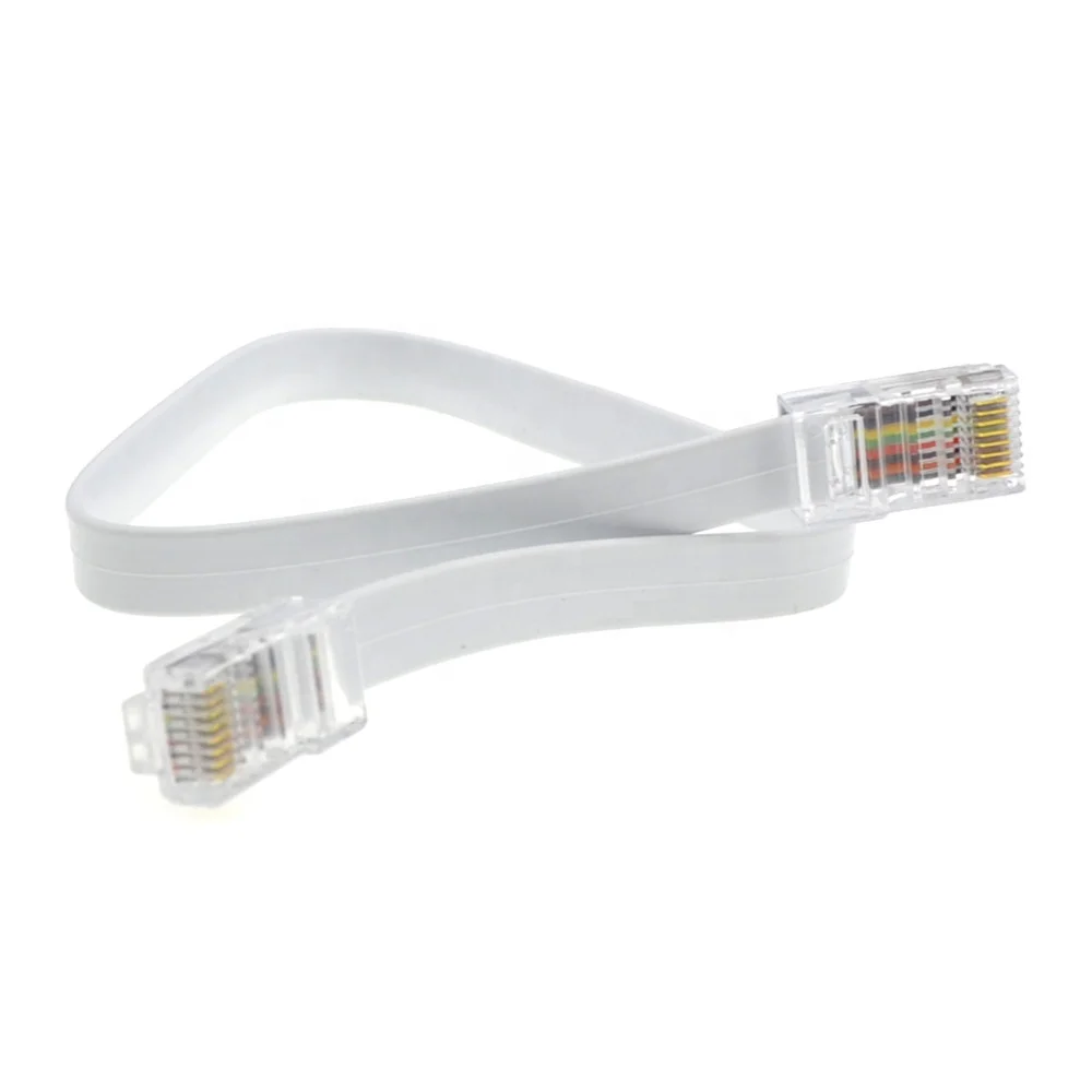 RJ45 Connector 8P8C Telephone Patch Jumper Cable