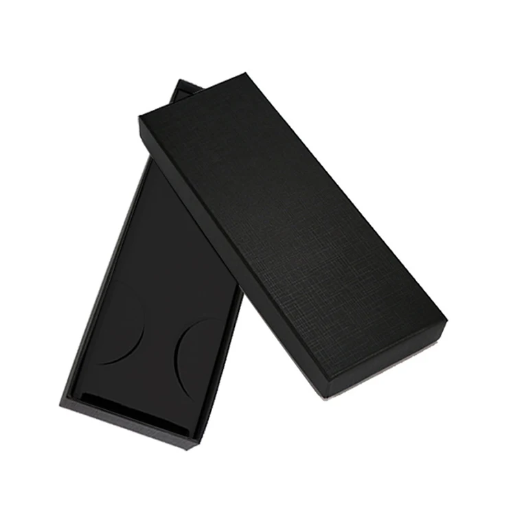 Luxury business silk stripe necktie corbatas packaging gift box wedding party custom logo men neckwear neck tie set box