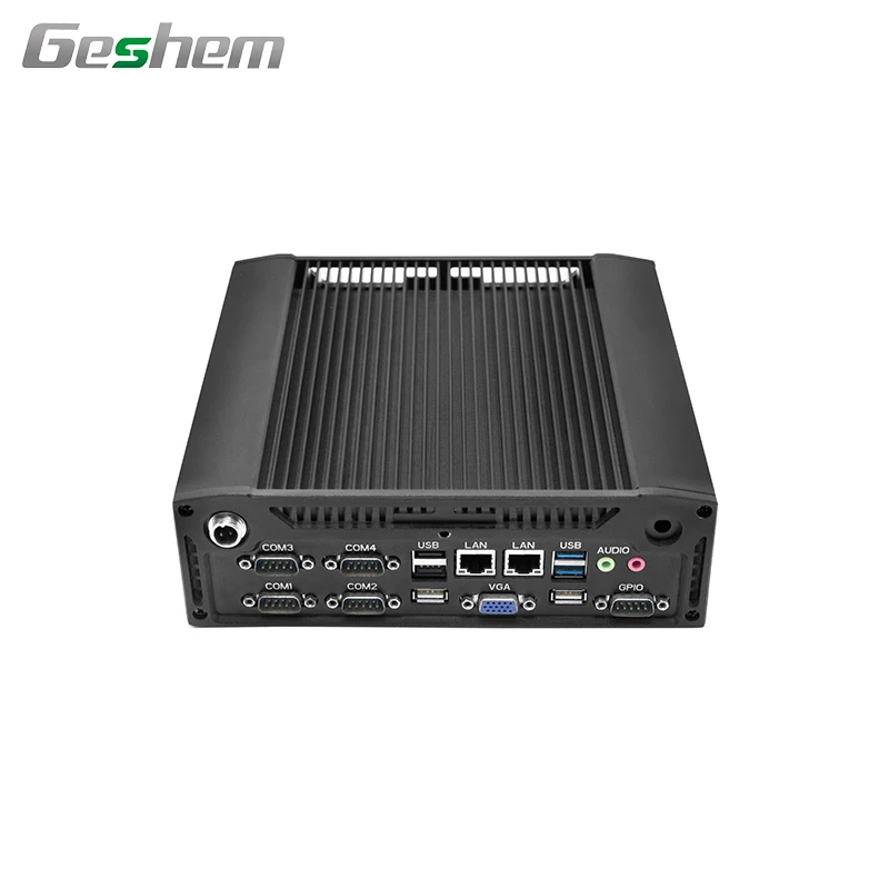
mini pc cheap fanless industrial mini pc ddr4 windows10 portable with simcard 