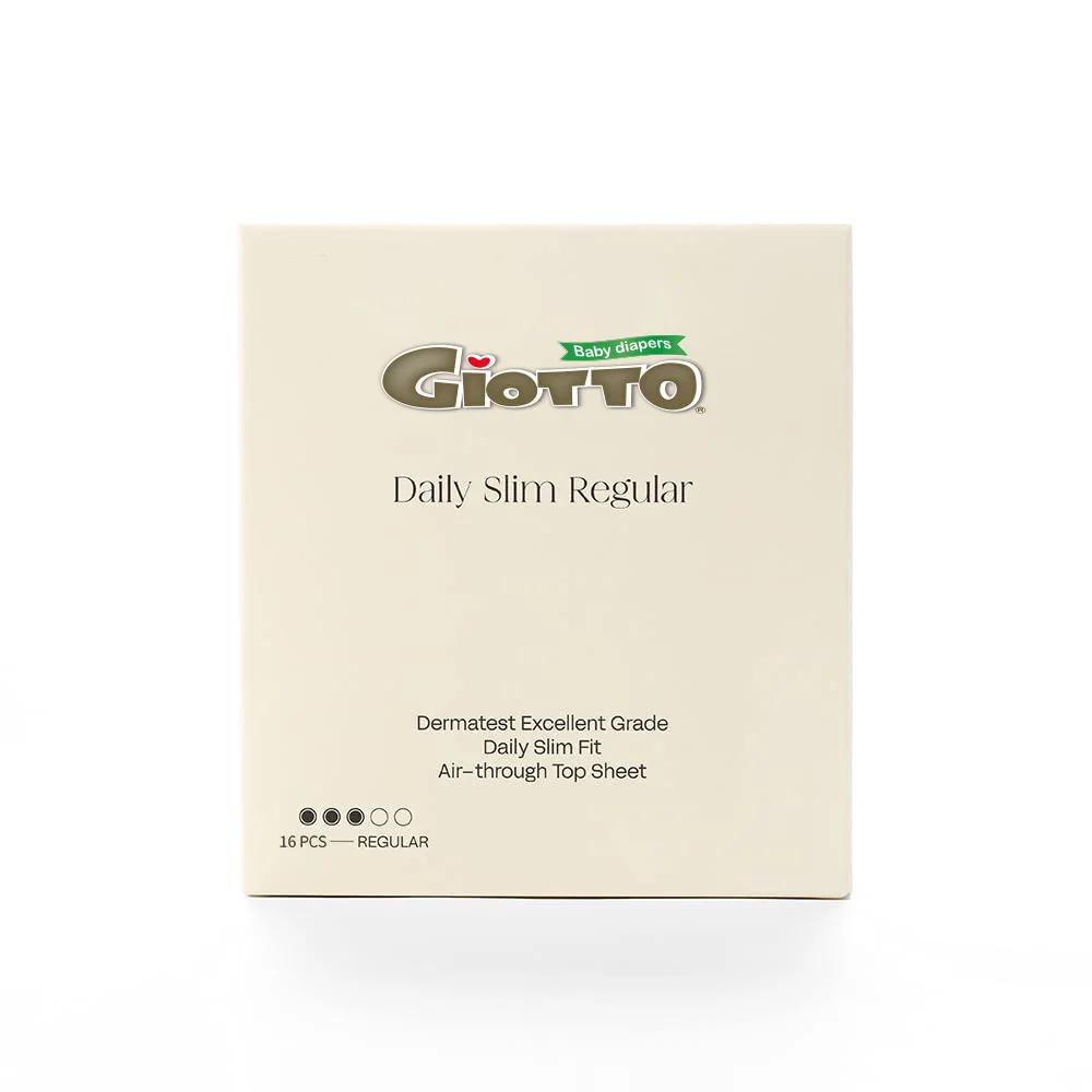 GIOTTO 100% органический хлопок ежедневные гигиенические прокладки с крыльями для женщин впитывающий Мягкий сенсорный чехол Обычный 16 шт.