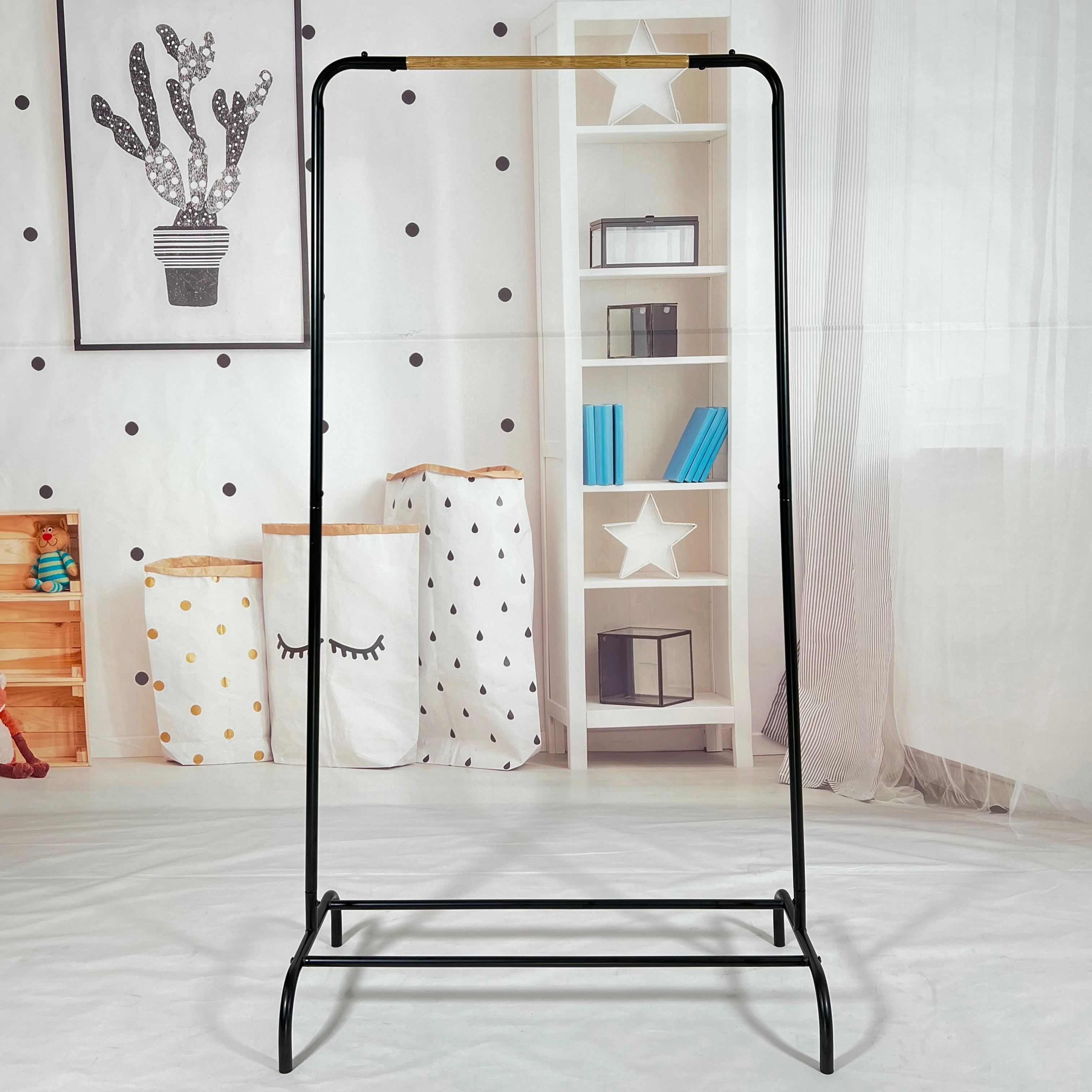 YHS-8494 спальня ткань одежды пальто подвесные стойки DIY собрать самостоятельно вешалки для одежды