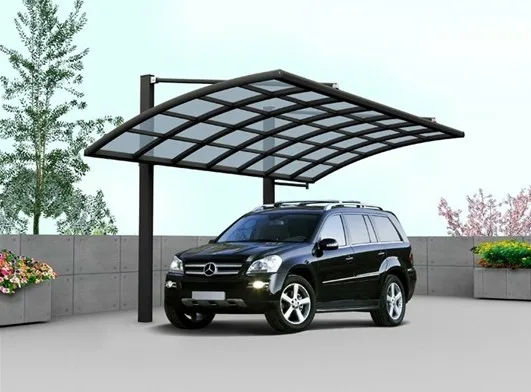 polycarbonate cantilever carport metal garage for sale price