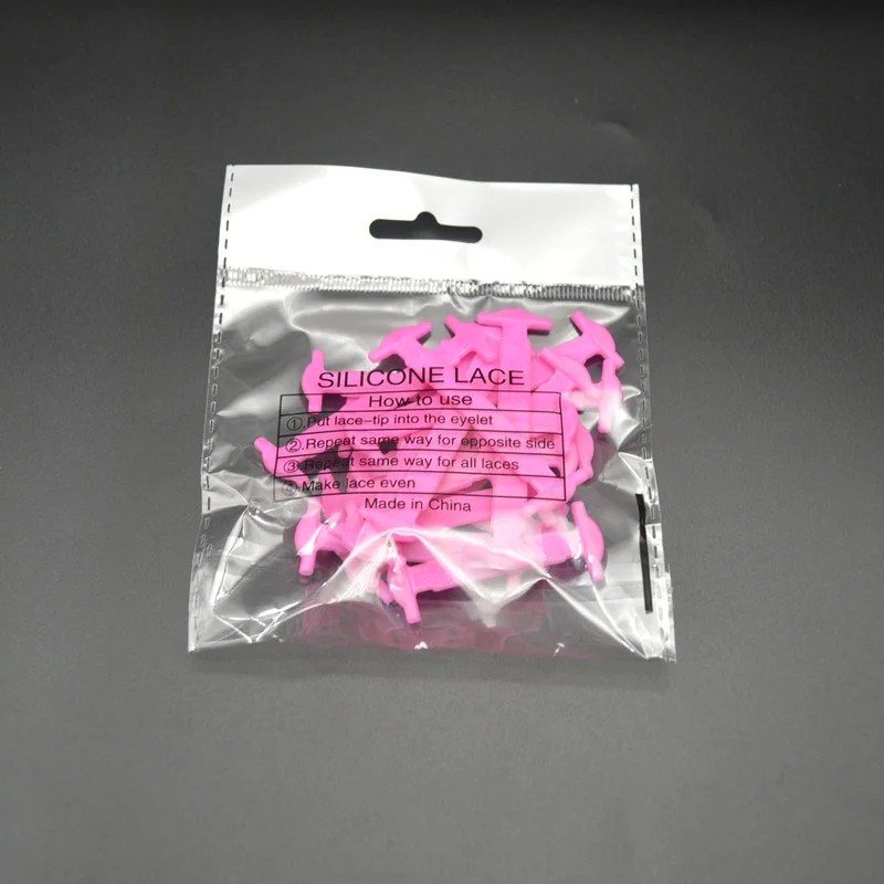 colorful Polychromatic silicone shoe lacesadultchildren and old people lazy no tie stretch elastic silicone silicone laces