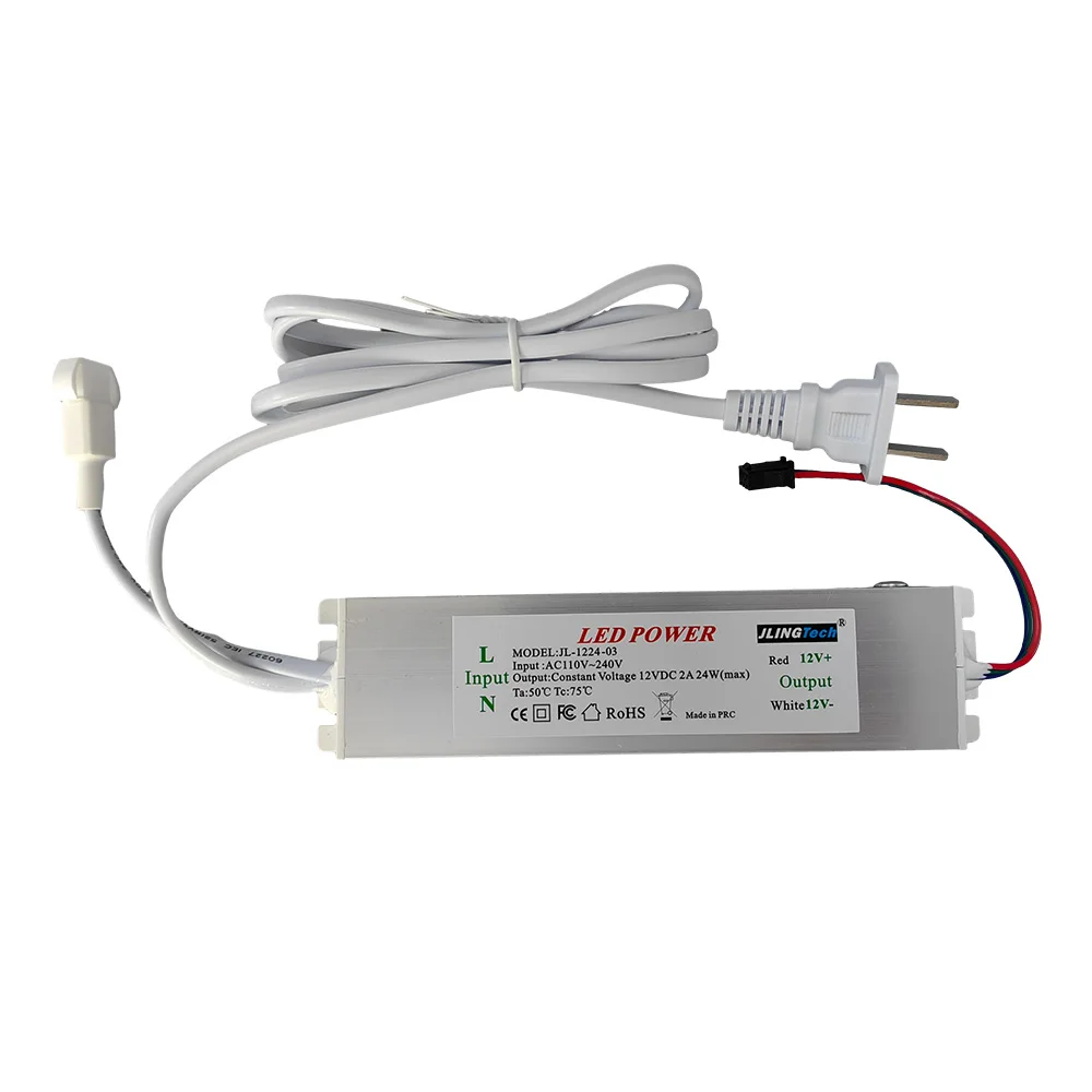 Hot Selling Ip67 Waterproof Constant Voltage Led Drivers For Led Mirror Light 24v Switch Power Supply