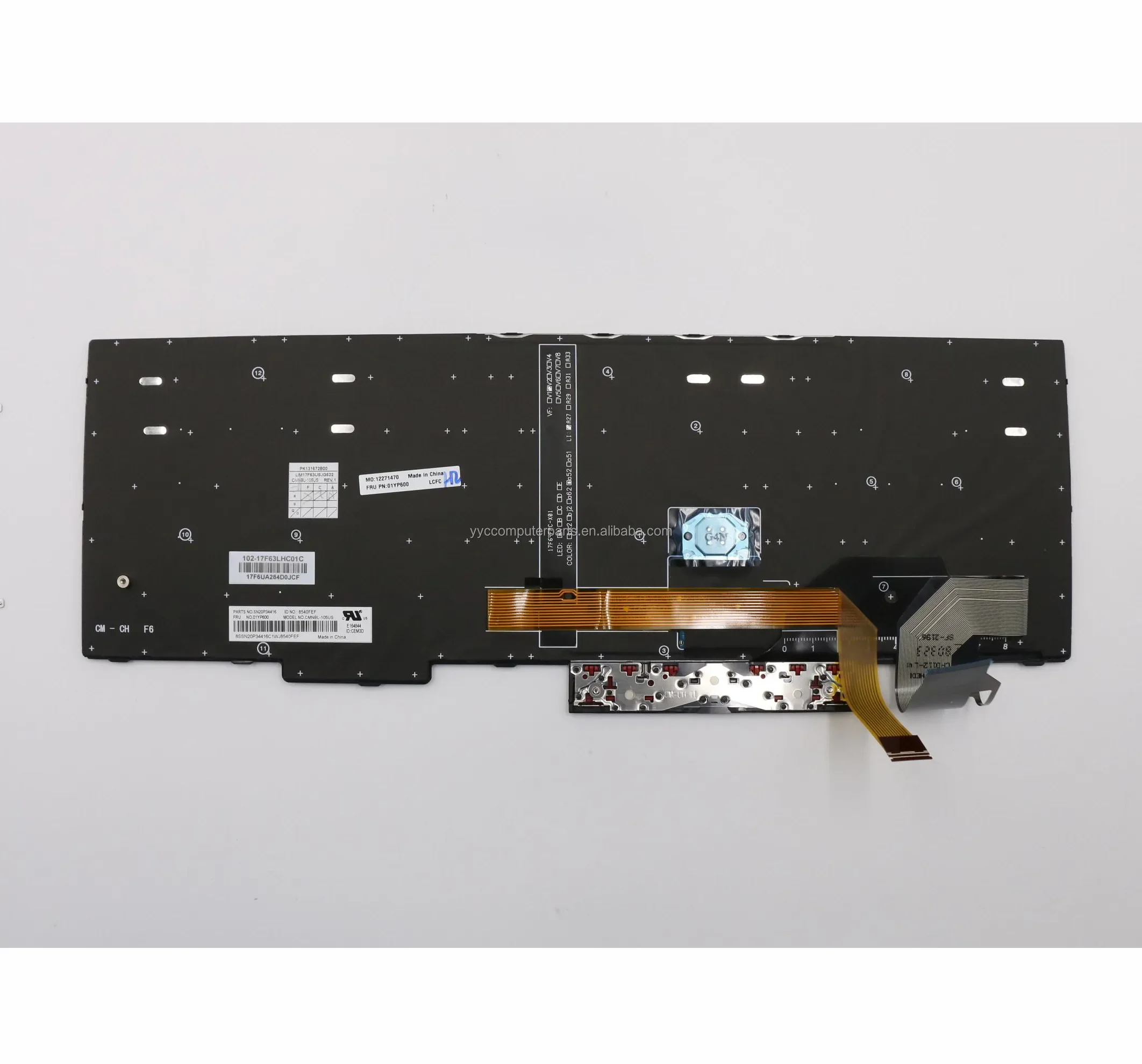 Laptop US keyboard for lenovo Thinkpad P52 P53 P53s P72 P73 E580 E590 L580 L590 T590 01YP600 01YP760 01YP680
