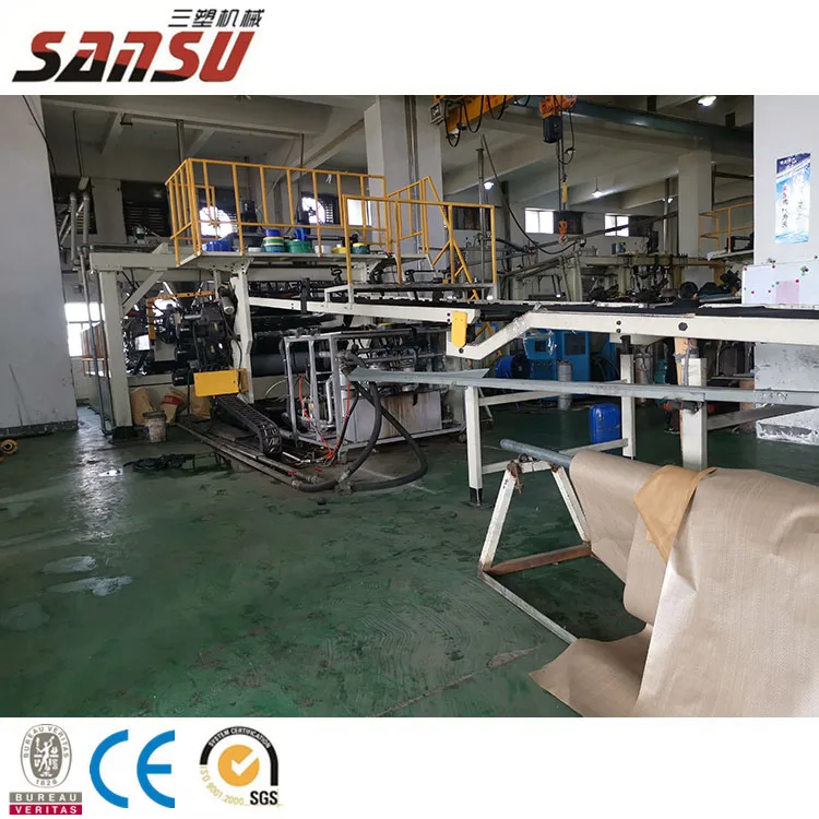 double-layer acrylic plexiglass sheet machine production line