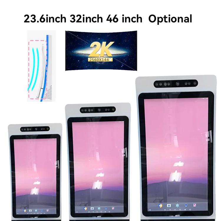 Convenience Store Touch Screen Self Ordering QR Scanner Payment Kiosk With Printer NFC Card Reader