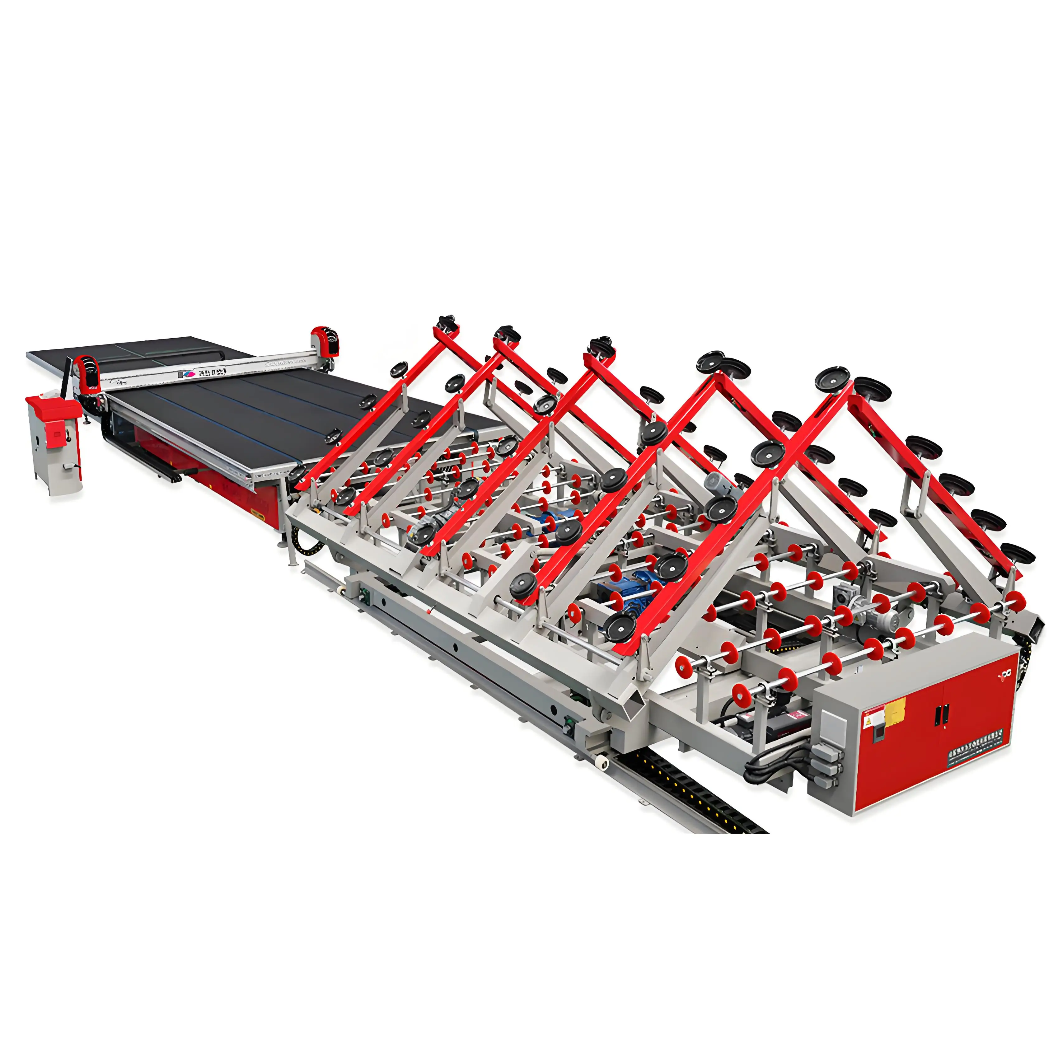 Высокое качество ZK-5133 CNC машина для резки стекла 5100x3300 мм горячая Распродажа стеклянный стол обработки