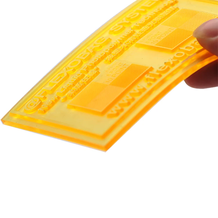 
Photopolymer Flexographic Printing Plates Polymer Flexo Plate Red Light Resin Style Color Package Material Sheets Origin 