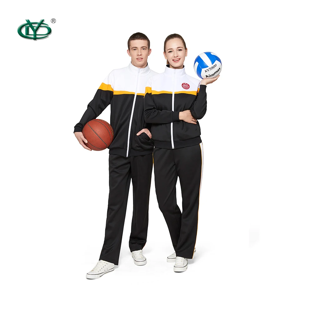 Custom made British style knitted school sweater unisex cardigan 100% cotton school uniform