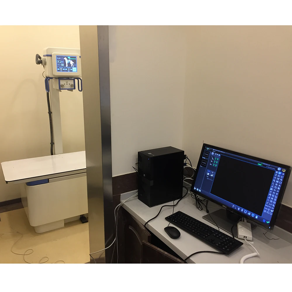 Ветеринарный цифровой рентгеновский аппарат для продажи с ветеринарным рентгеновским столом