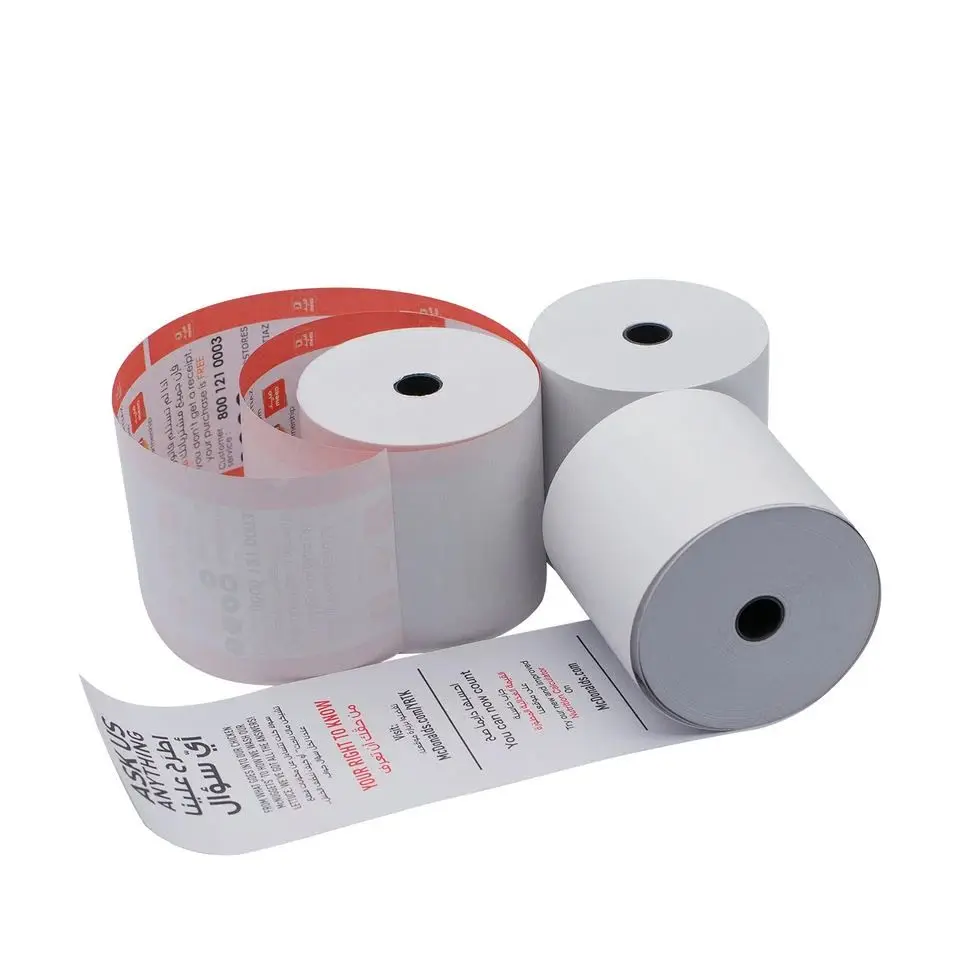 Thermal Paper Roll 80x80 Barcode Label Paper Thermal Blank Label Jumbo Roll Cash Register Printing Thermal Paper Rolls