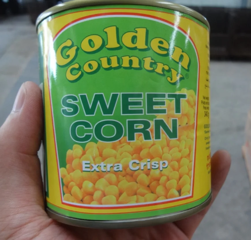 
sweet corn 340g factory direct sale OEM 