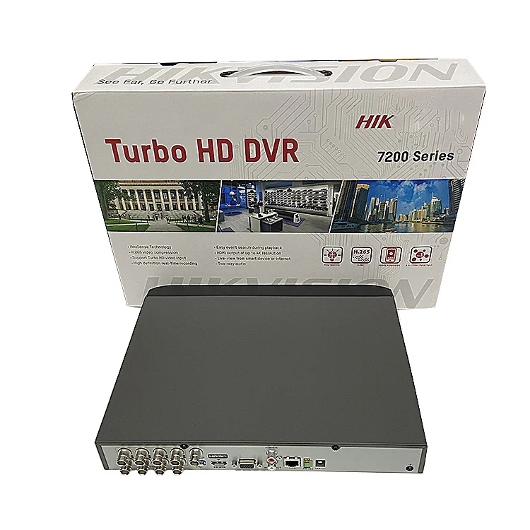 5 in 1 CCTV DVR iDS-7208HUHI-M1/S Hik H.265 8 Channel AcuSense DVR XVR