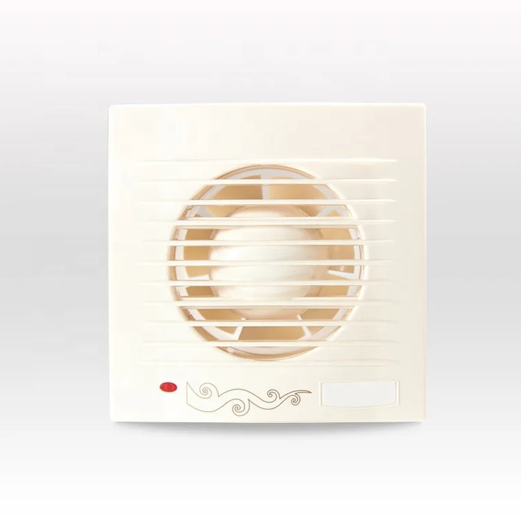 High Quality Silent High-Speed Bathroom Ventilating Exhaust Fans Full Copper Motor Square Type Electric Power Source Plastic