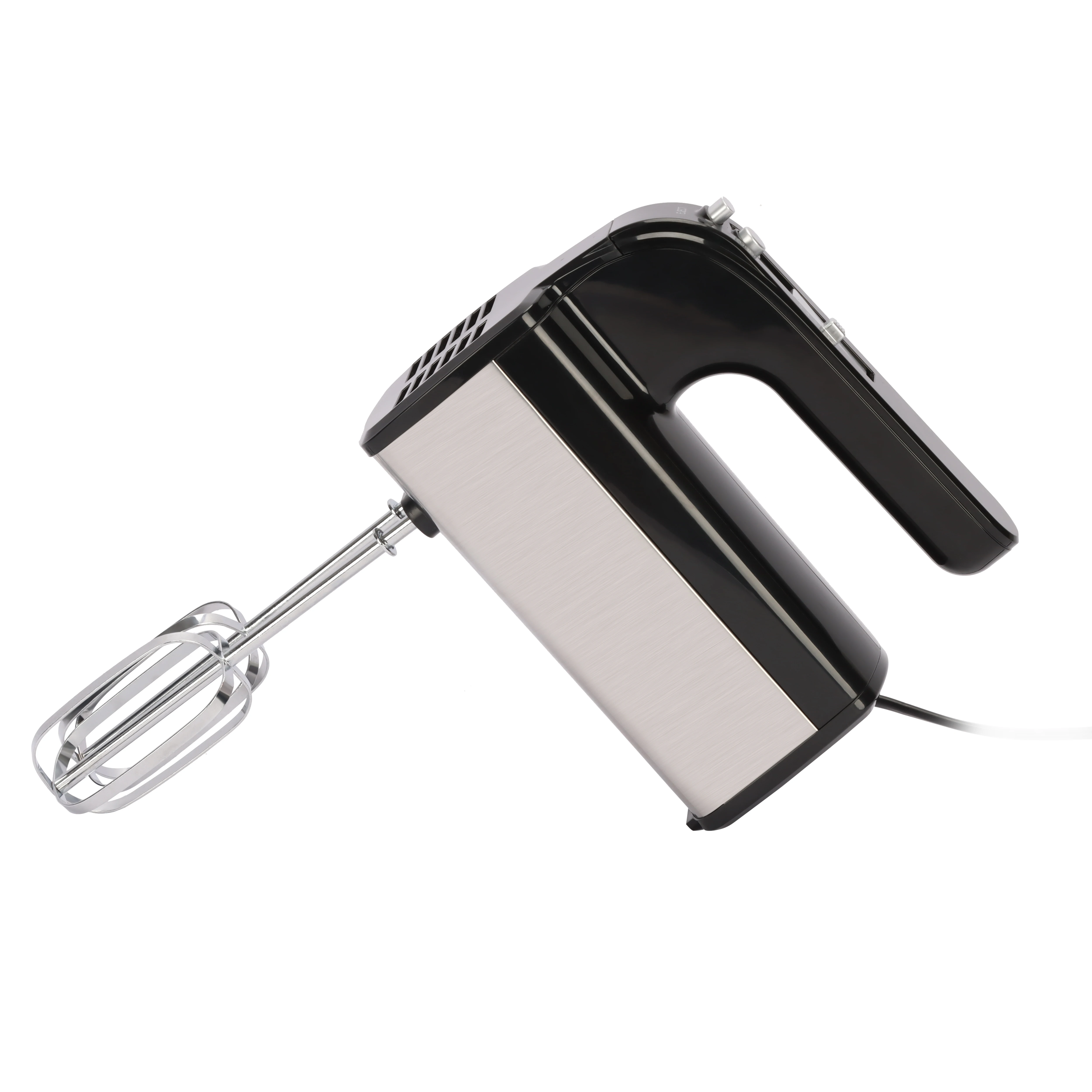 Stainless Steel Hand Mixer 5 Speed Small Portable Electric HandHeld Food Mixer With Turbo