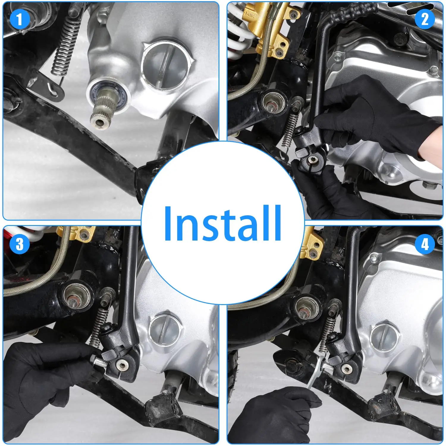 HIAORS 13mm Kick Starter Lever for TaoTao DB27 DBX18 Lifan Zongshen KAYO SSR CT90 XR100R XL70 SDG YX Chinese Pit Dirt Trail Bike