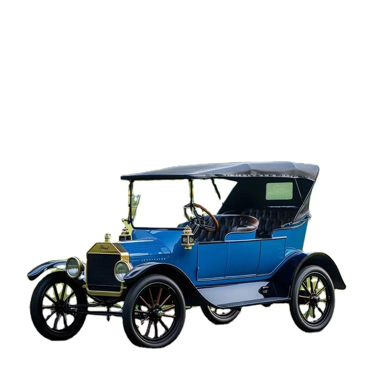 2024 new design vintage model t design golf cart  with electric power model t pick up 2 seat and 4 seats model t car for sale