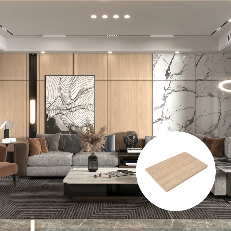 Greenway PVC Bamboo Charcoal Board Wood veneer