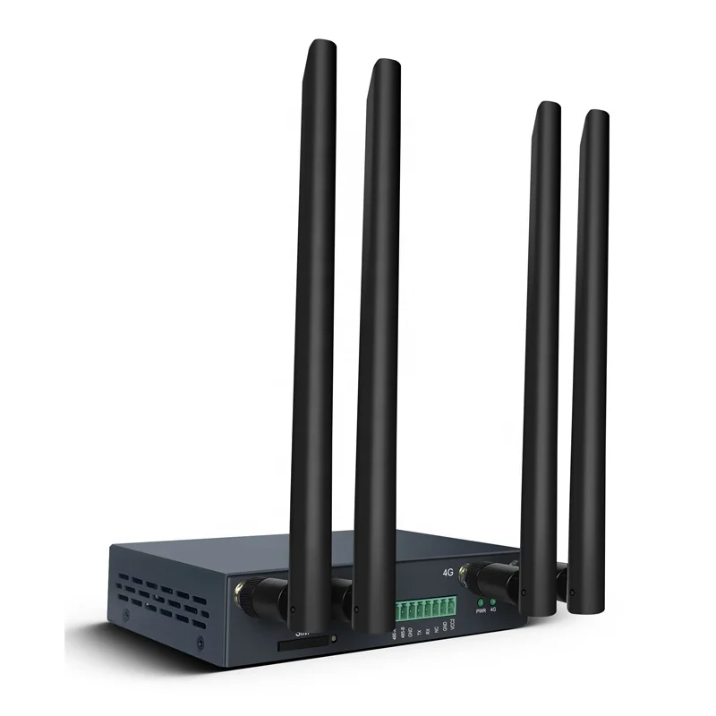 Industrial 3g4g Wireless Vpn Router Wifi HUASTLINK G10 Din-rail Mounting Router Modem With Sim Card Slot Rs232 Rs485