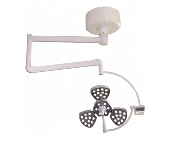 Shadowless Lamp  Triangular Surgical Lamp Rotatable Ceiling Shadowless Lamp For Hospital