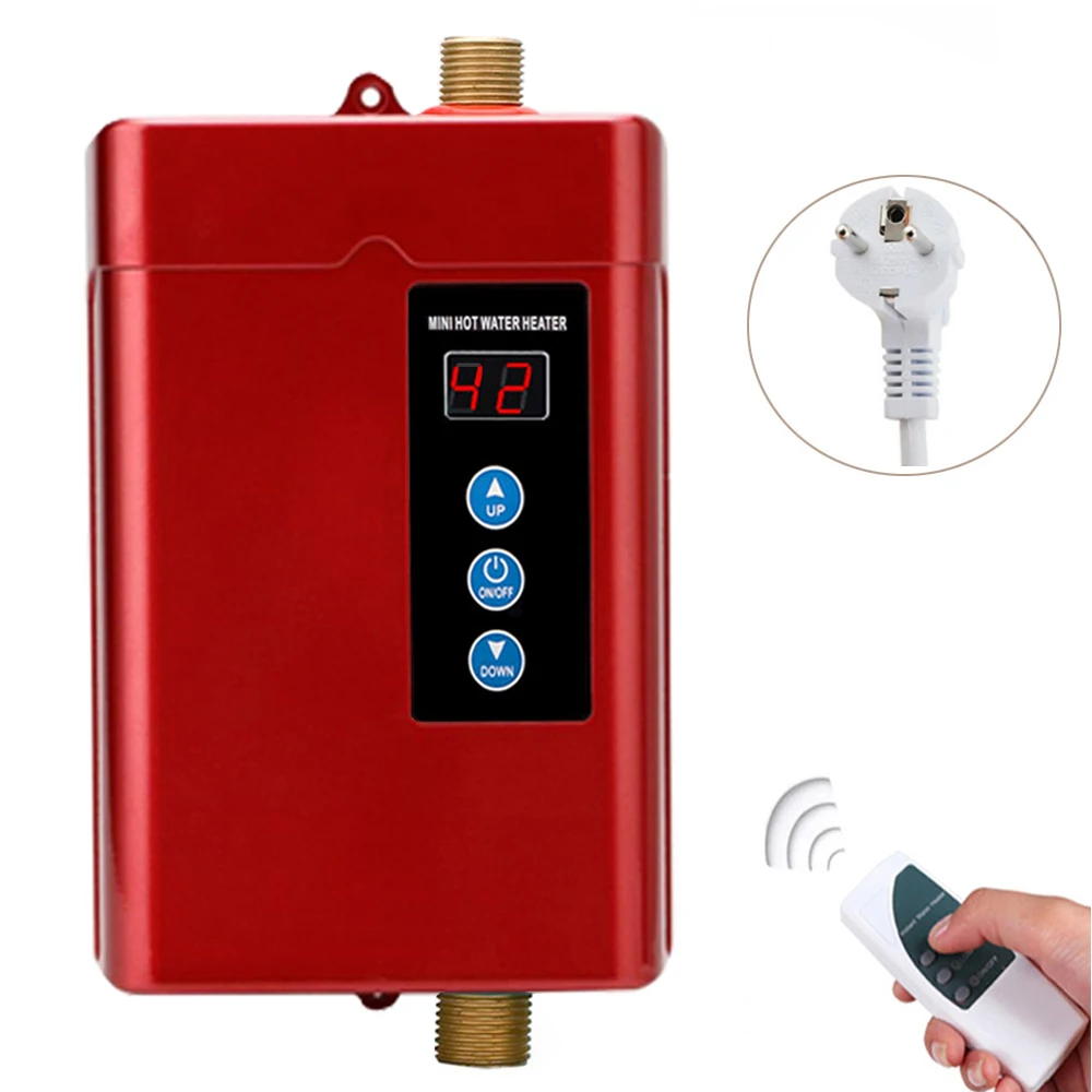 Factory Wholesale Instant Tankless Bathroom Shower Electric Portable Heater Water