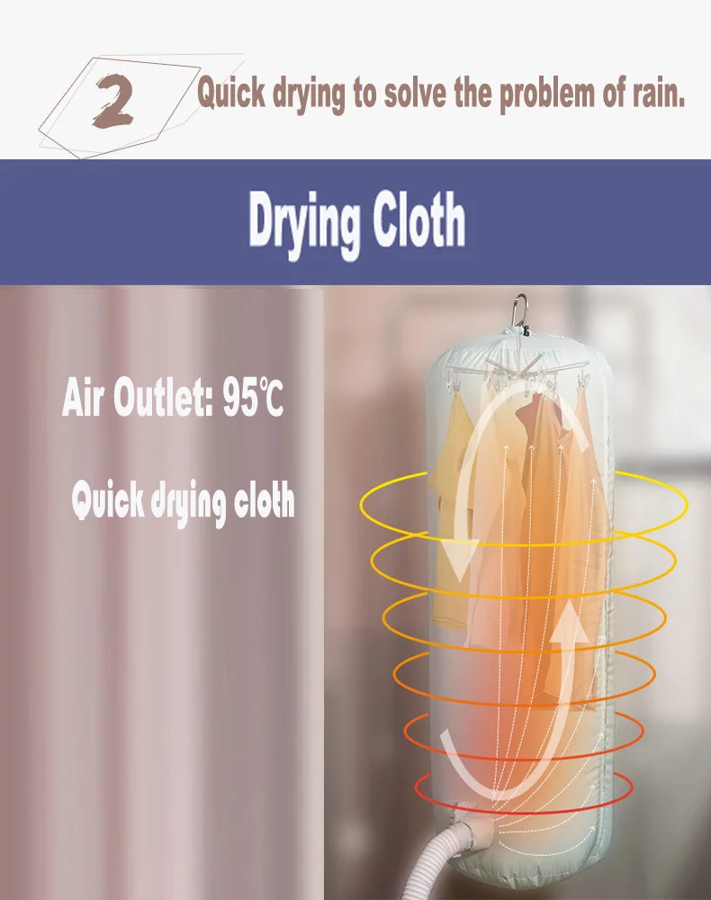 
Multifunctional Household Machine Electric Clothes Air Dryer, Mini Electric Clothes Dryer Machine/ 