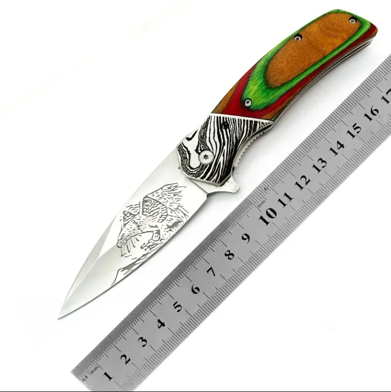 Ready To Ship Sports Entertainment Camping Survival Stainless Steel Outdoor Hunting Tactical Folding Pocket Knife