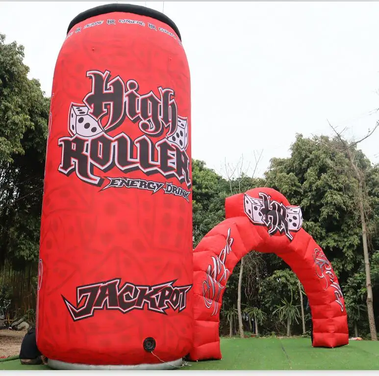 20ft inflatable can, inflatable advertising balloon set