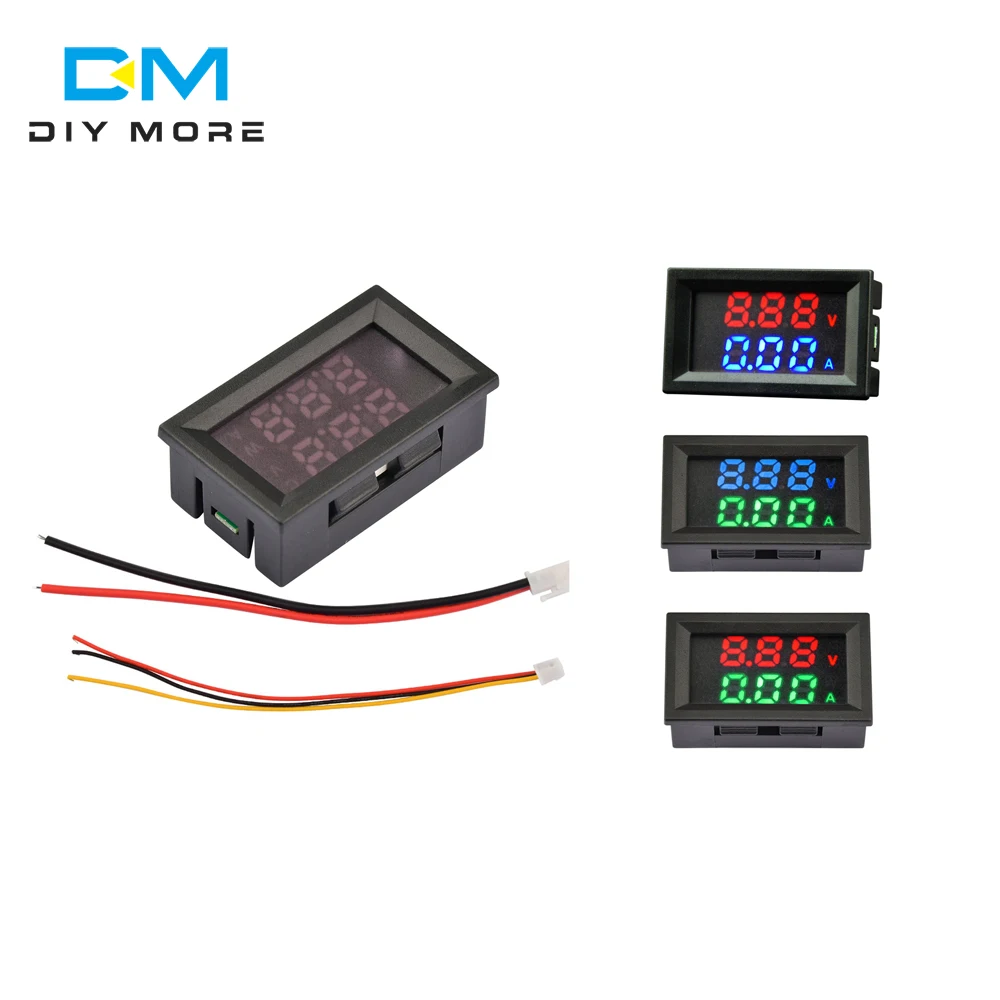 Измеритель напряжения и силы тока M430, постоянный ток 4-30 в, 10 А, 50 А, 100 А, цифровой дисплей, измеритель напряжения и тока, подходящий модуль для автомобилей